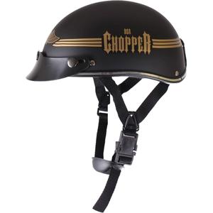 Мотоциклетна каска braincap RSA Skull черна матова