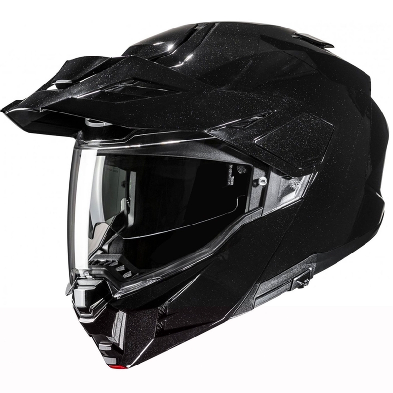 HJC i80 Solid, сгъваема мотоциклетна каска, металик, черна