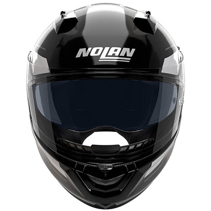 Мотоциклетна каска за цялото лице Nolan N60-6 Sincrono 353 черно-бяла