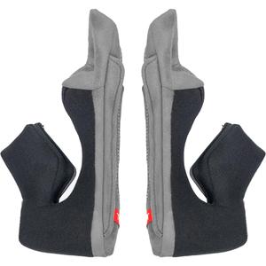 Вътрешни подложки за скули за сиви каски Airoh MATRYX