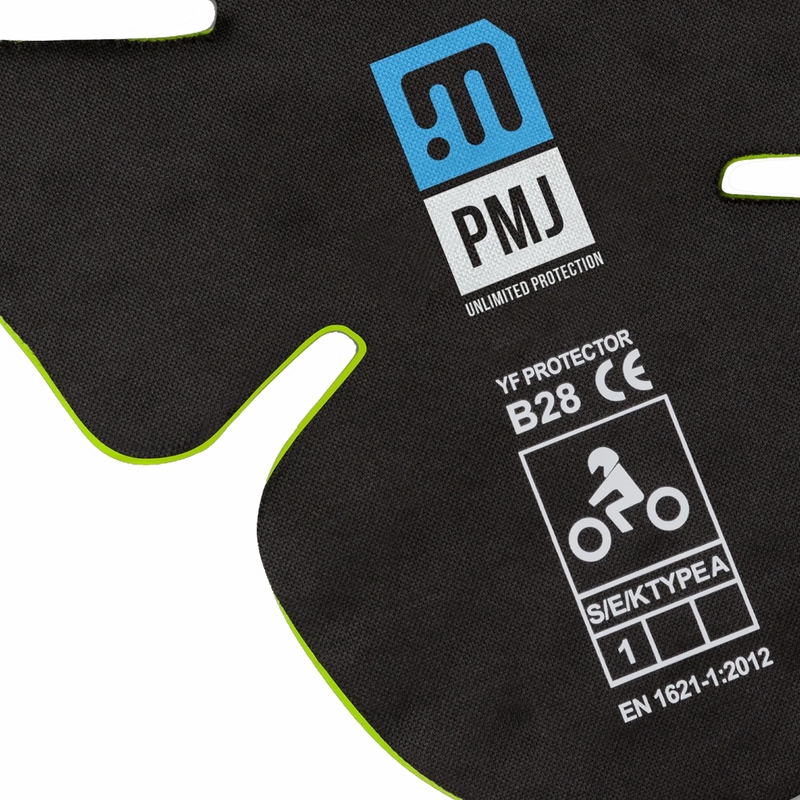 Протектори за рамене и лакти за мотоциклет PMJ EXA PRO, зелени разпродажба
