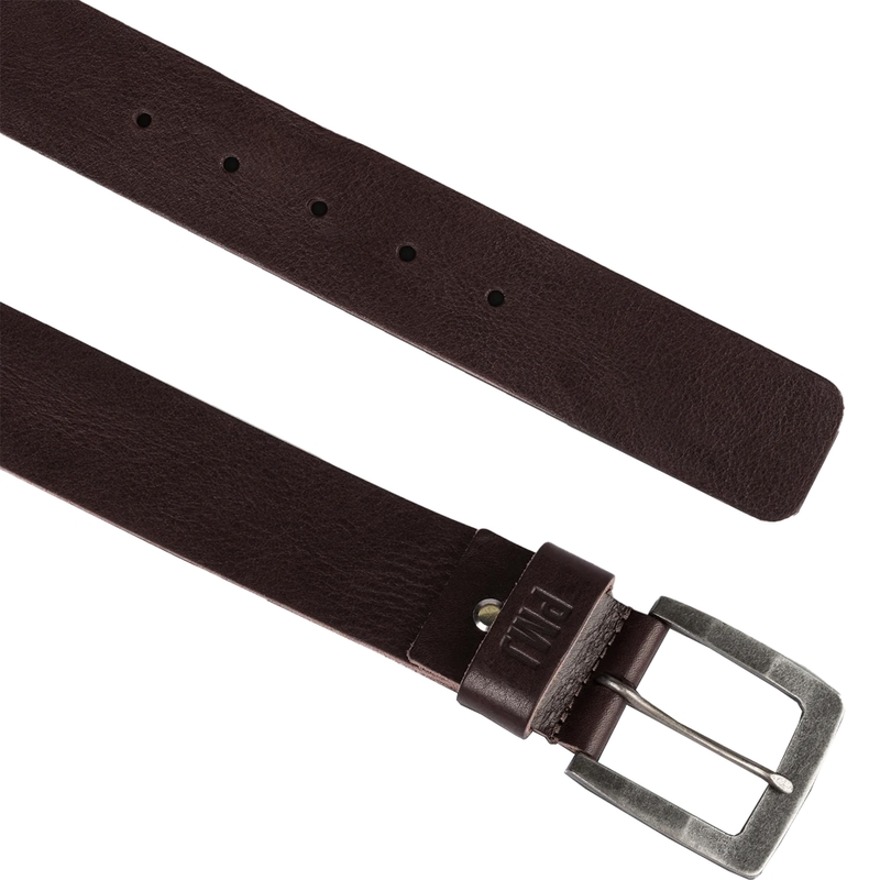 Кожен колан за мотоциклет PMJ Leather Belt кафяв разпродажба
