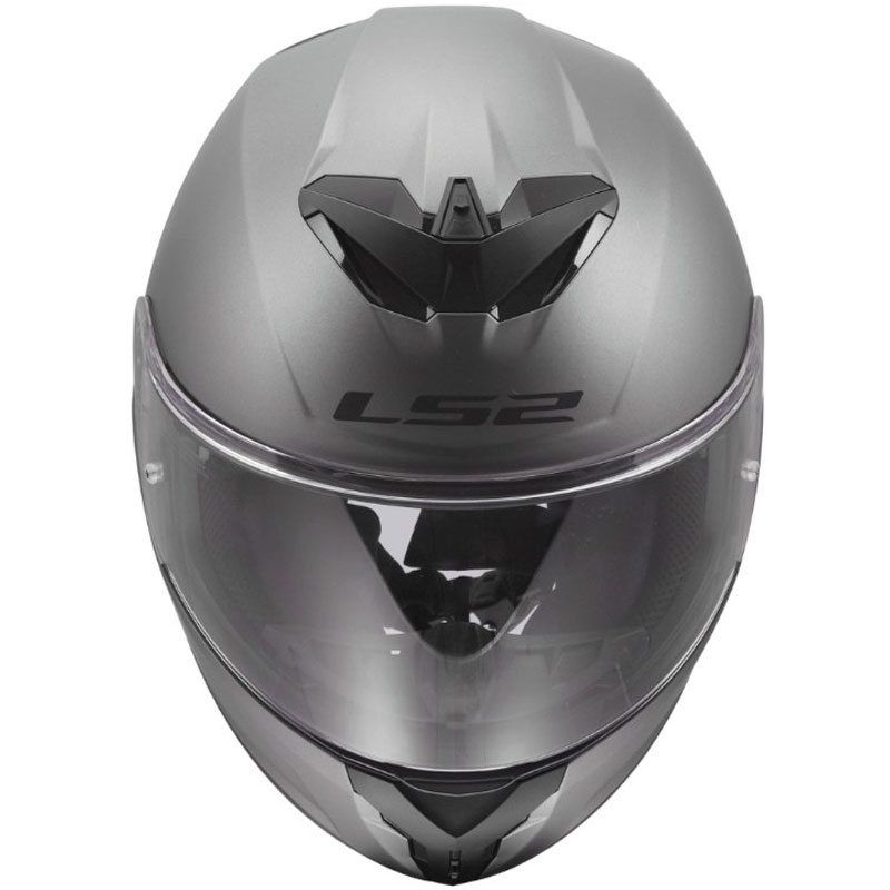 LS2 FF820 Rapid III Solid каска за мотоциклет с пълно лице, матов титан