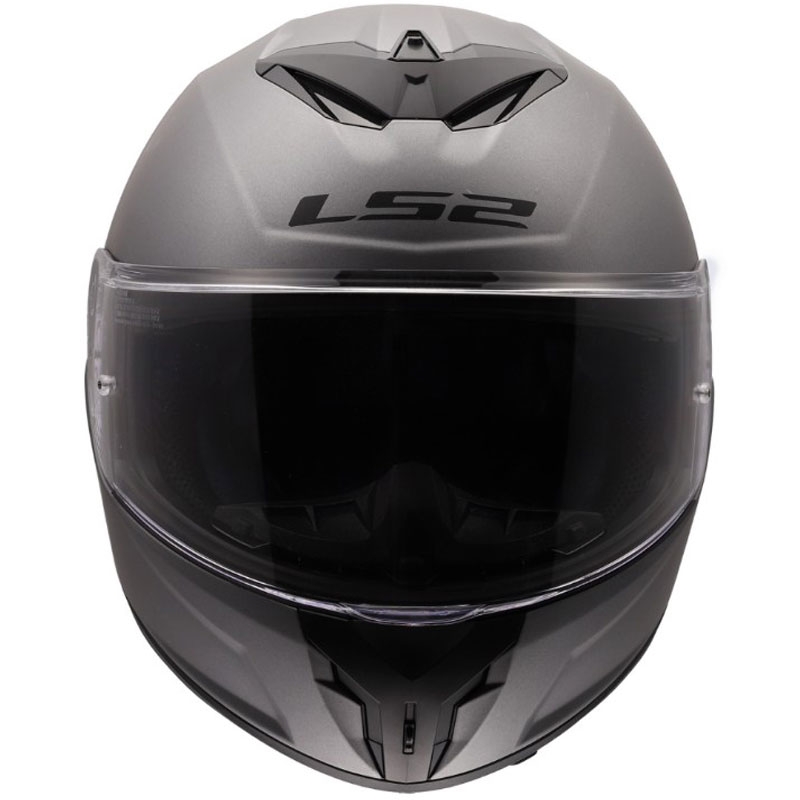 LS2 FF820 Rapid III Solid каска за мотоциклет с пълно лице, матов титан
