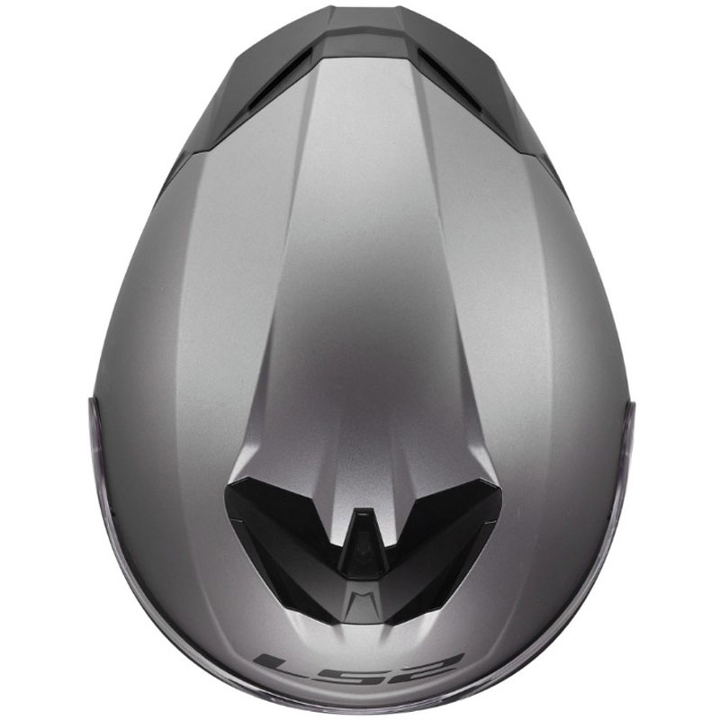 LS2 FF820 Rapid III Solid каска за мотоциклет с пълно лице, матов титан