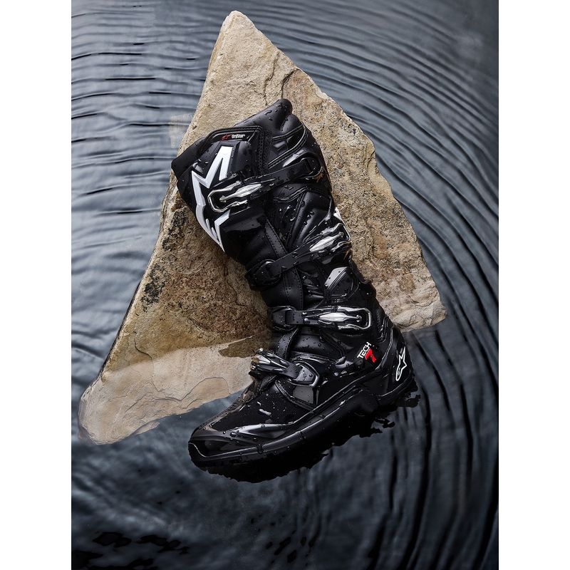 Мотоциклетни ботуши Alpinestars Tech 7 Enduro Drystar, черни