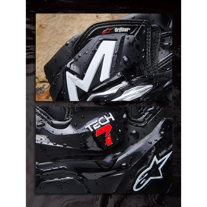 Мотоциклетни ботуши Alpinestars Tech 7 Enduro Drystar, черни