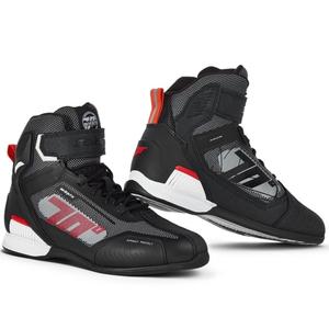 Ботуши за мотоциклет SEVENTY DEGREES SD-BR2 Veloce черно-червени