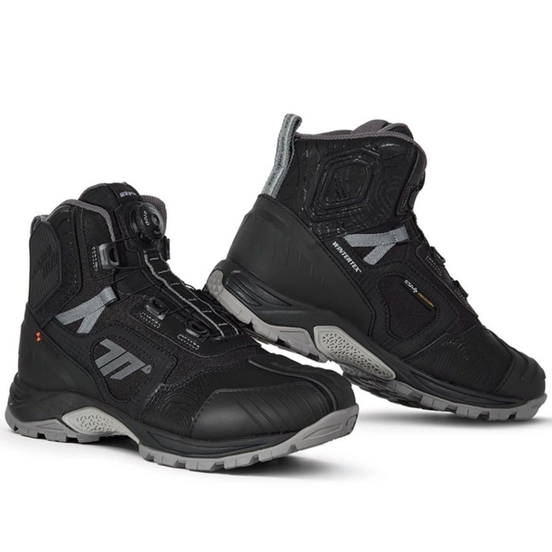 Мотоциклетни ботуши SEVENTY DEGREES SD-BA7 Stelvio Low black-grey