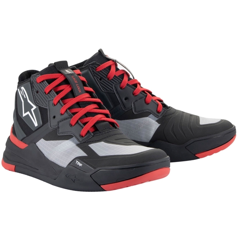 Alpinestars Speedflight черно-червено-бели ботуши за мотоциклет