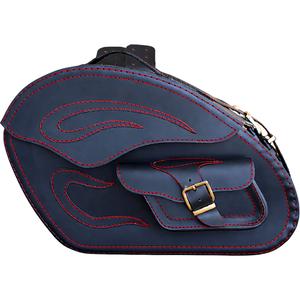 Кожени мотоциклетни чанти RSA S266A черно-червени