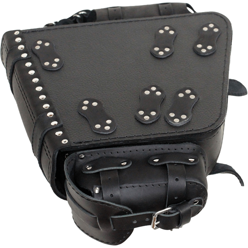 Кожена мотоциклетна чанта RSA S49 HD Softail черна