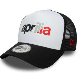 Шапка Aprilia 9forty Be A Racer с лого черно-бяла