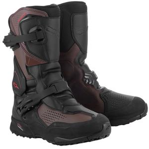 Alpinestars XT-8 GORE-TEX черни и кафяви ботуши за мотоциклет
