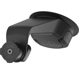 Quad Lock® Вендуза за предно стъкло/табло, основа, черна