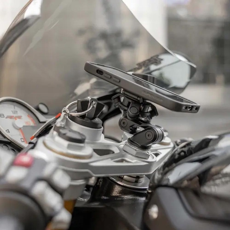 Quad Lock® стойка за кормилна колона, черна