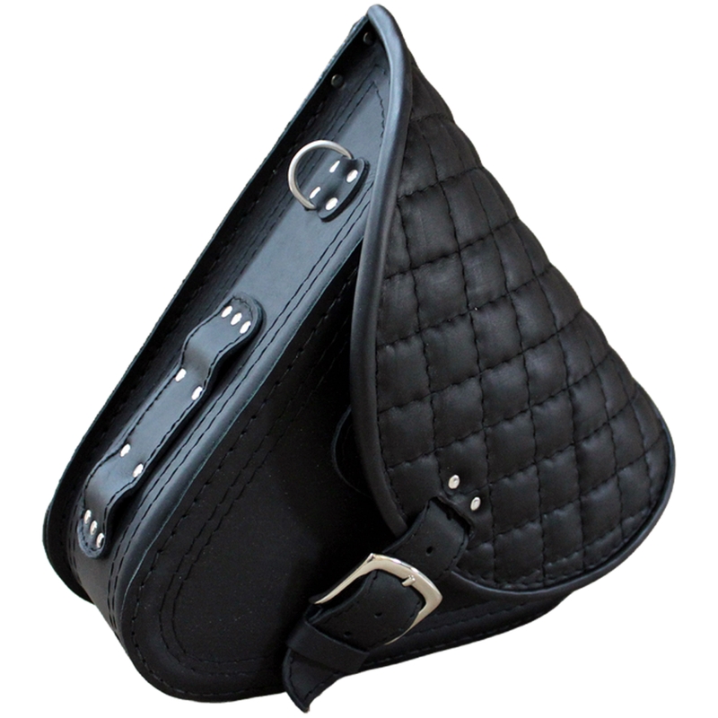 Кожена мотоциклетна чанта RSA S592 HD Softtail черна