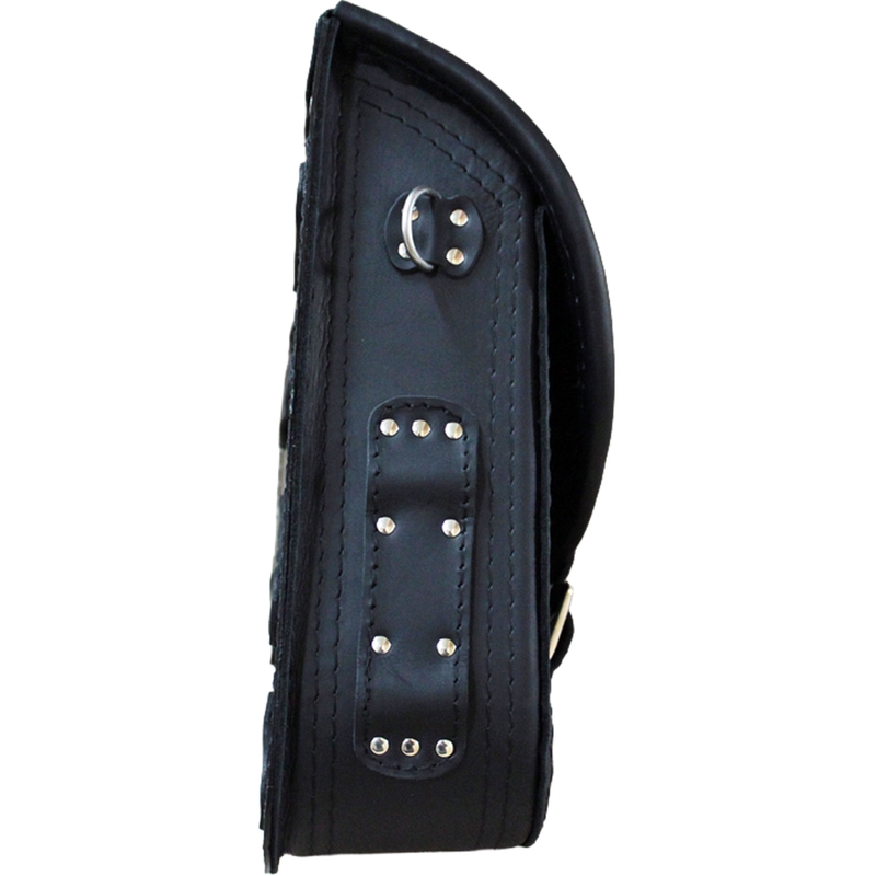 Кожена мотоциклетна чанта RSA S592 HD Softtail черна