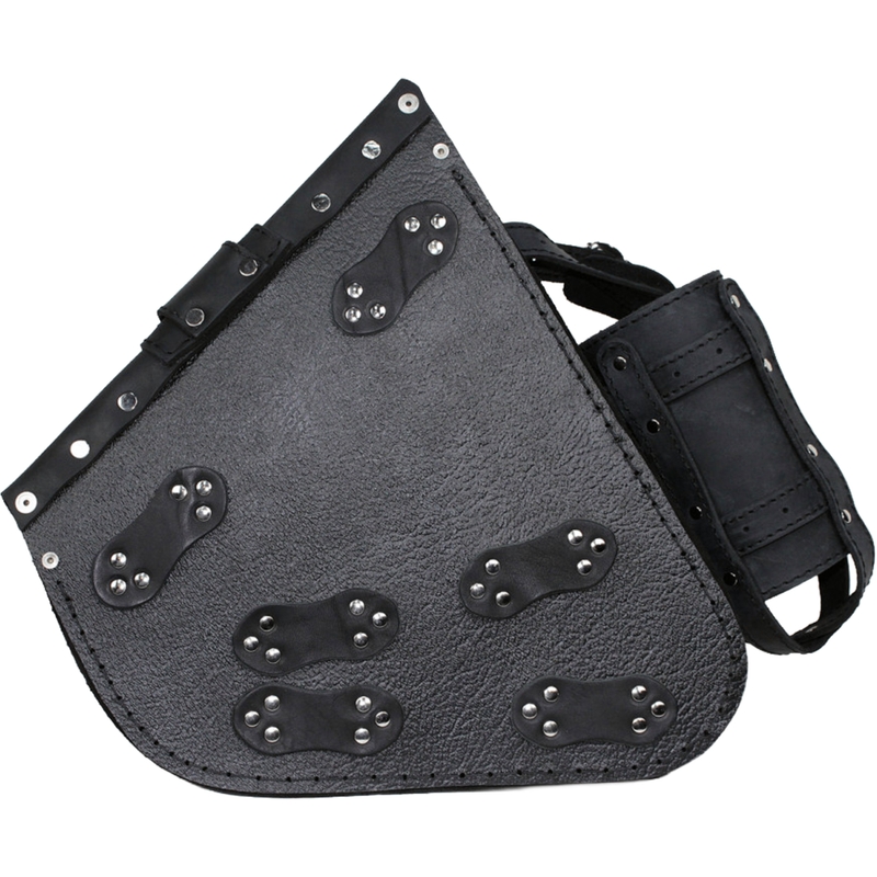 Кожена мотоциклетна чанта RSA S594 HD Softtail черна