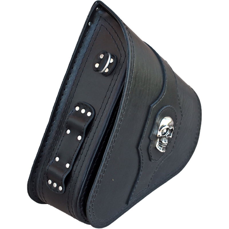 Кожена мотоциклетна чанта RSA S637 HD Softail черна