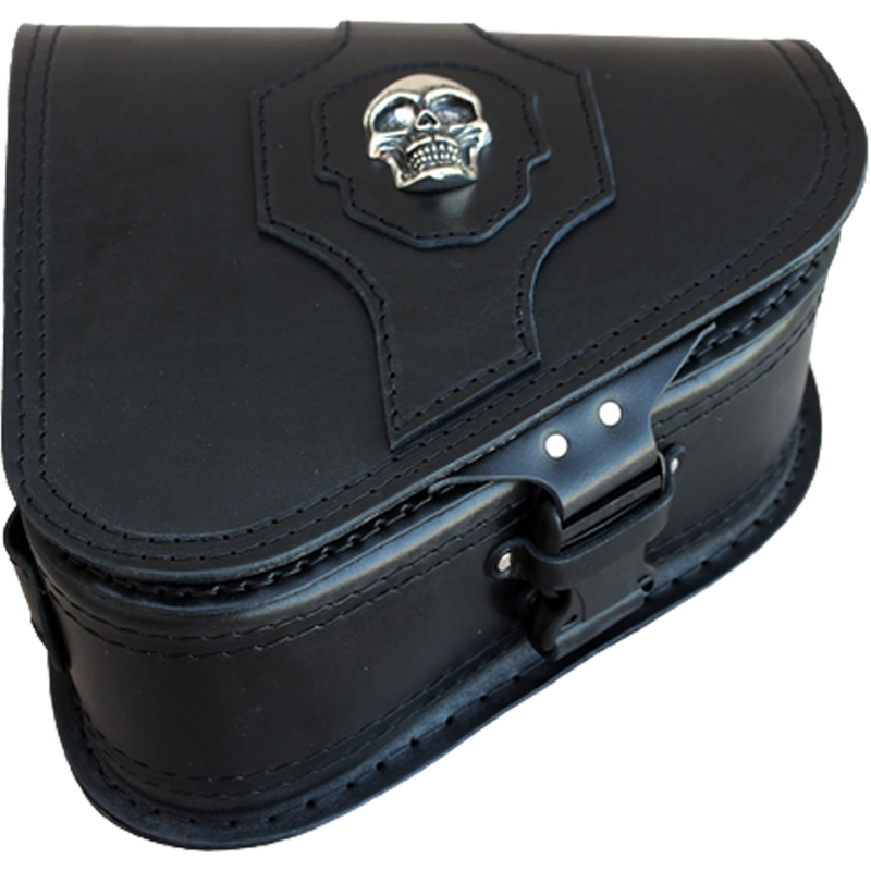 Кожена мотоциклетна чанта RSA S637 HD Softail черна