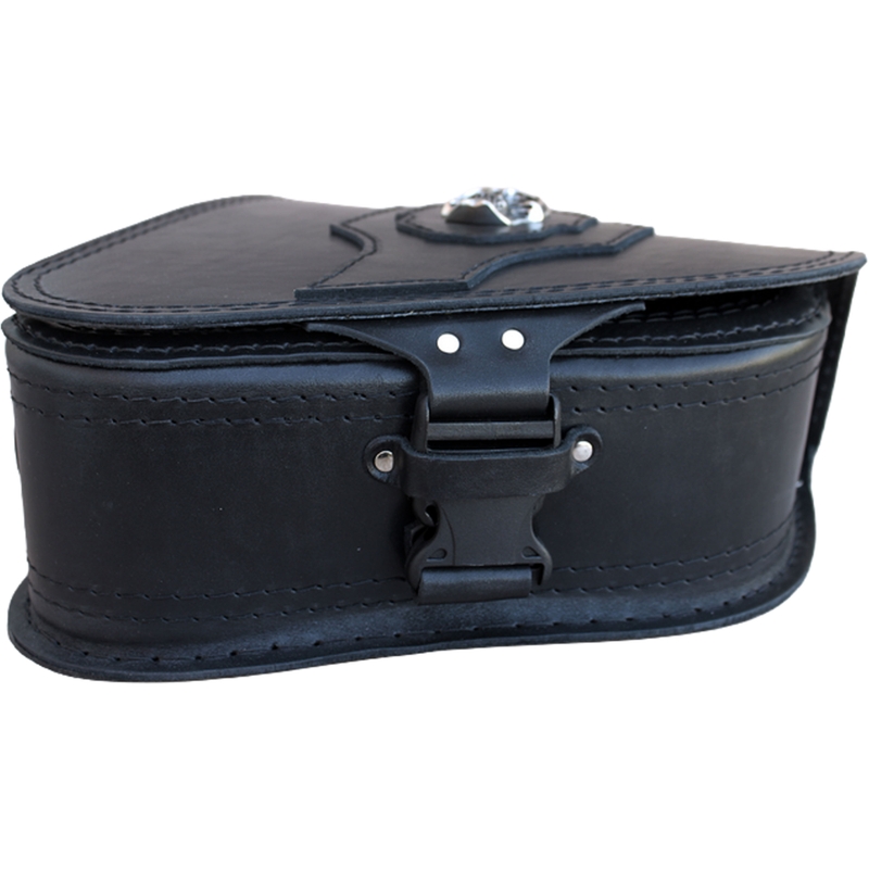 Кожена мотоциклетна чанта RSA S637 HD Softail черна