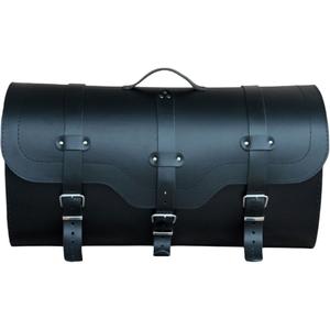 Кожен калъф за мотоциклет с ключалка RSA K165 черен