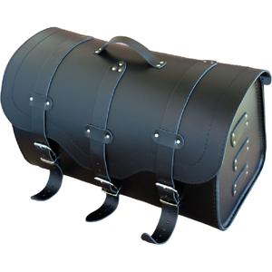 Кожен калъф за мотоциклет с ключалка RSA K155 черен