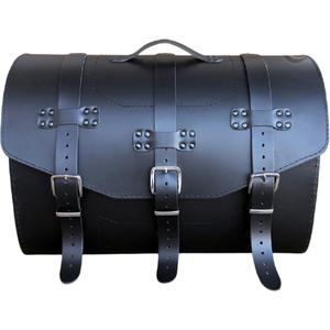 Кожен калъф за мотоциклет с ключалка RSA K451 черен