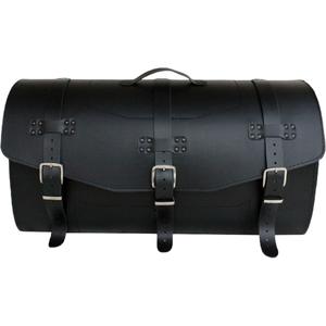 Кожен калъф за мотоциклет с ключалка RSA K461 черен