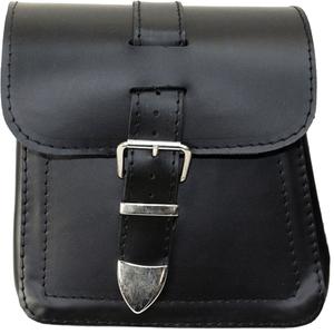 Кожени странични джобове за мотоциклет RSA Ki18 2 броя черни