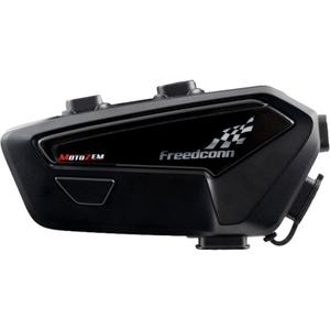 Bluetooth интерком FreedConn FX PRO Mesh MotoZem черен