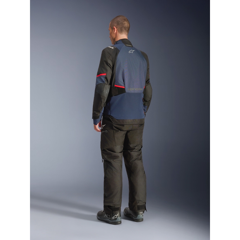 Мотоциклетно яке Alpinestars Andes V4 Drystar, тъмносиньо-синьо-черно