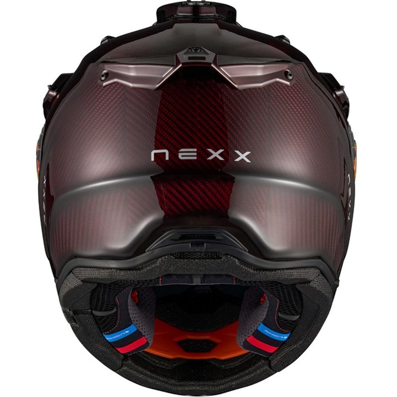 Каска за ендуро мотоциклет Nexx X.Rally Namib Carbon червена