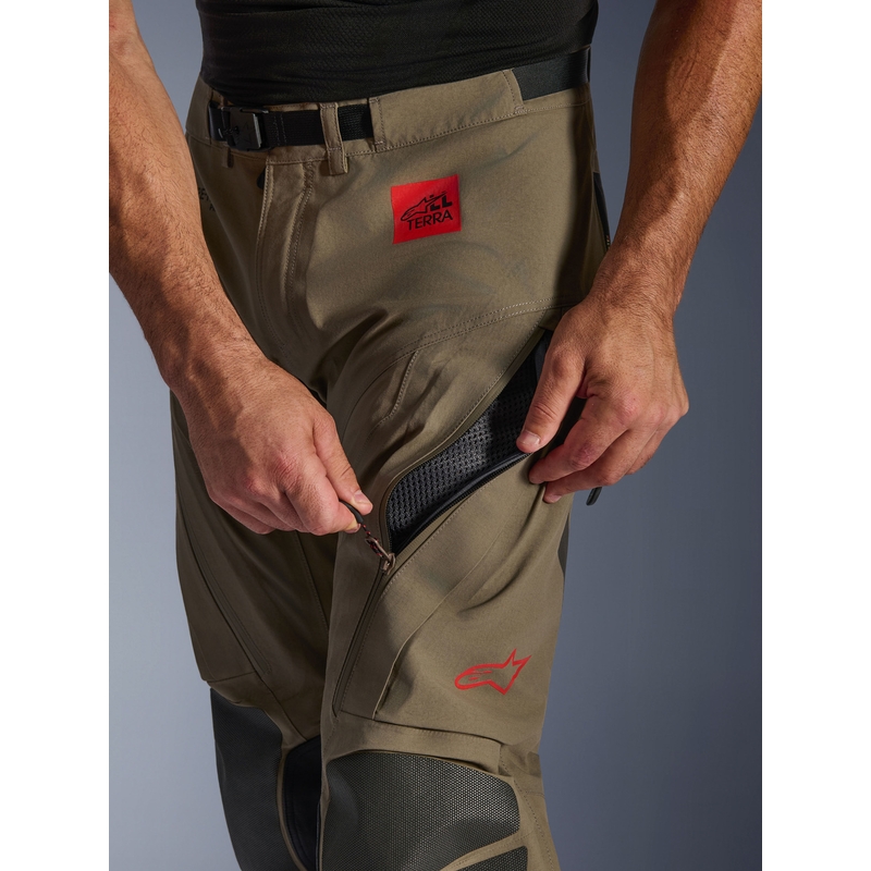 Мото панталон Alpinestar Nazca 3L Gore-Tex PRO, светлокафяво-черен