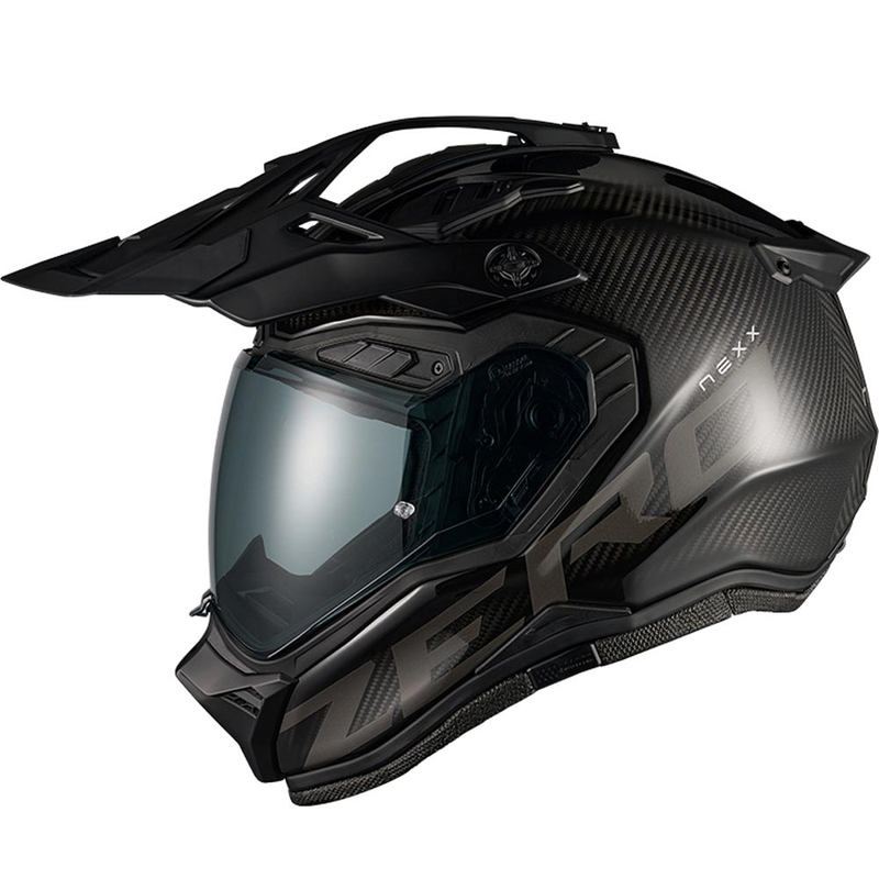 Каска за ендуро мотоциклет Nexx X.Rally Zero PRO, въглеродно черна