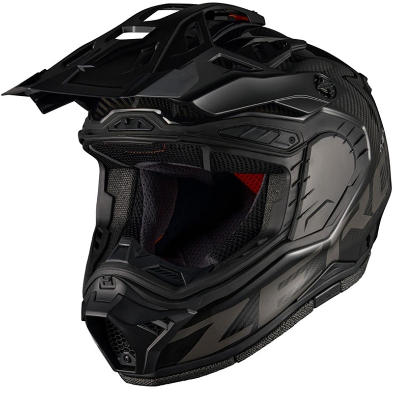 Каска за ендуро мотоциклет Nexx X.Rally Zero PRO, въглеродно черна
