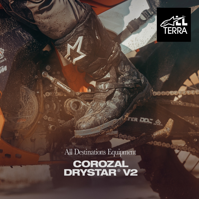 Мотоциклетни ботуши Alpinestars Corozal V2 Adventure Drystar, черни