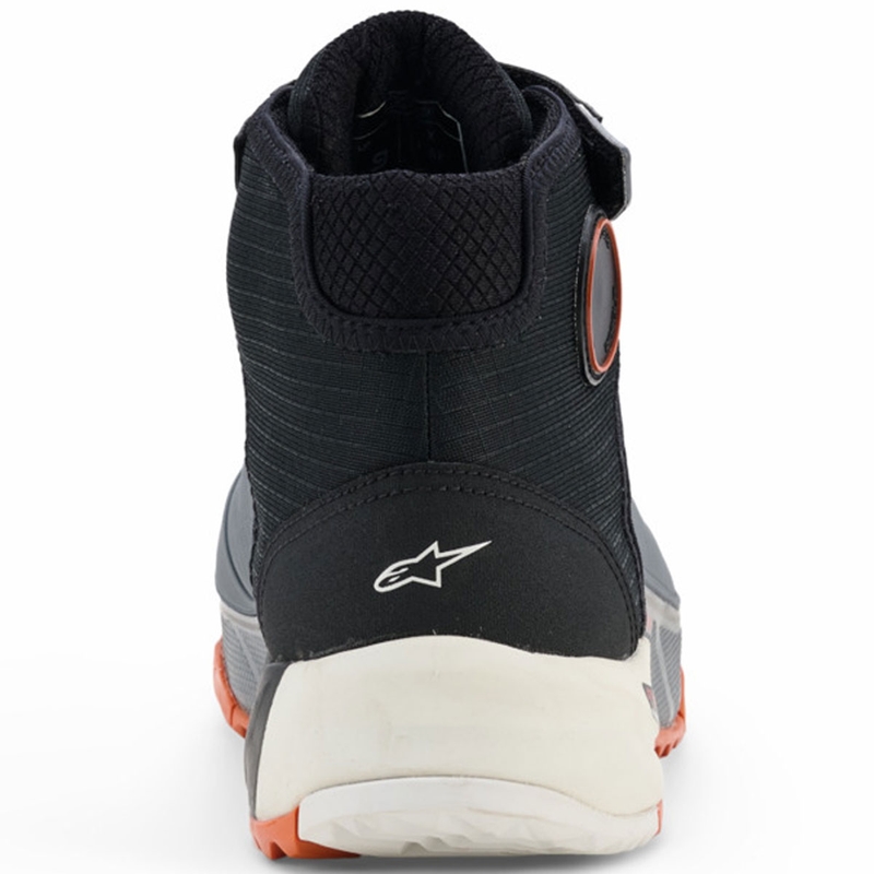 Мотоциклетни ботуши Alpinestars CR-X Drystar черно-тъмносиво-оранжево