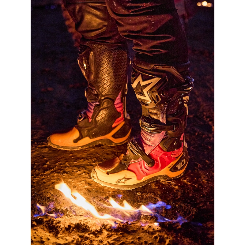 Мотоциклетни ботуши Alpinestars Tech 10 Limited Edition Black Hole, черни