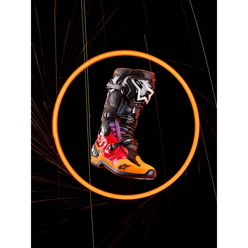 Мотоциклетни ботуши Alpinestars Tech 10 Limited Edition Black Hole, черни