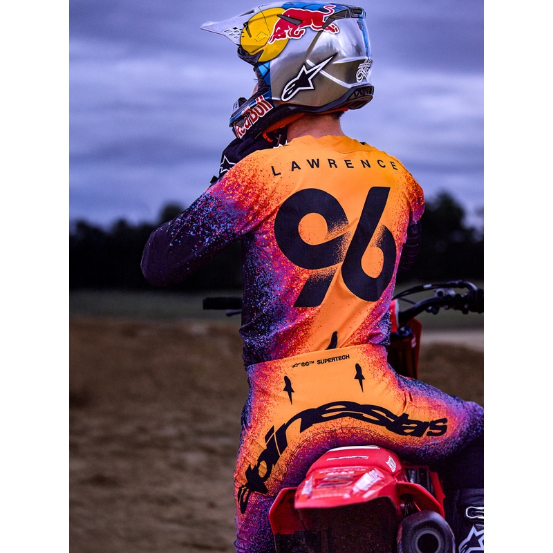 Мотокрос фланелка Alpinestars Supertech Limited Edition Black Hole, черна