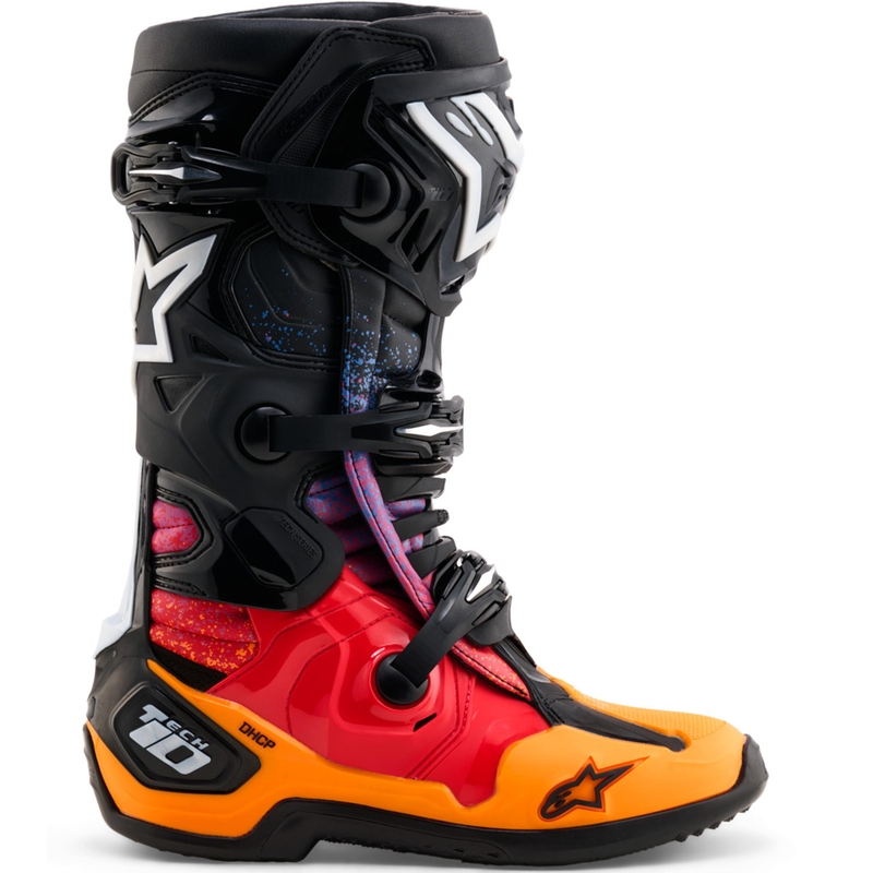 Мотоциклетни ботуши Alpinestars Tech 10 Limited Edition Black Hole, черни