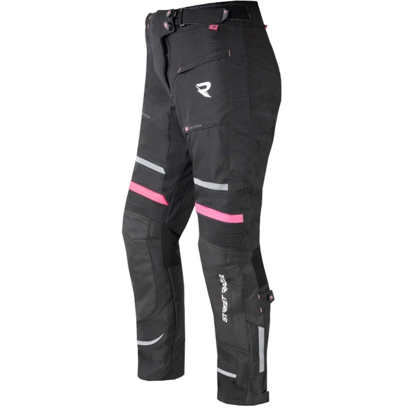 Дамски панталони за мотоциклети Street Racer Betty II Black and Pink