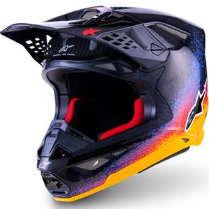 Alpinestars Supertech S-M10 каска за мотокрос с ограничена серия Black Hole, черен цвят