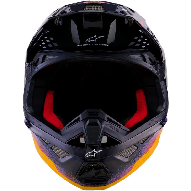 Alpinestars Supertech S-M10 каска за мотокрос с ограничена серия Black Hole, черен цвят