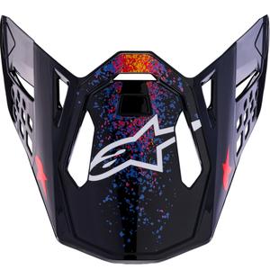 Alpinestars Supertech S-M10 Limited Edition Black Hole визьор за мотоциклетна каска - черен