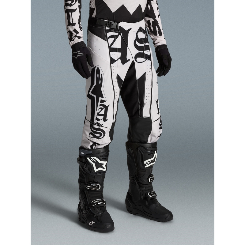 Мотокрос панталон Alpinestars Techstar limited edition Wolf Dust, пясъчно-черен