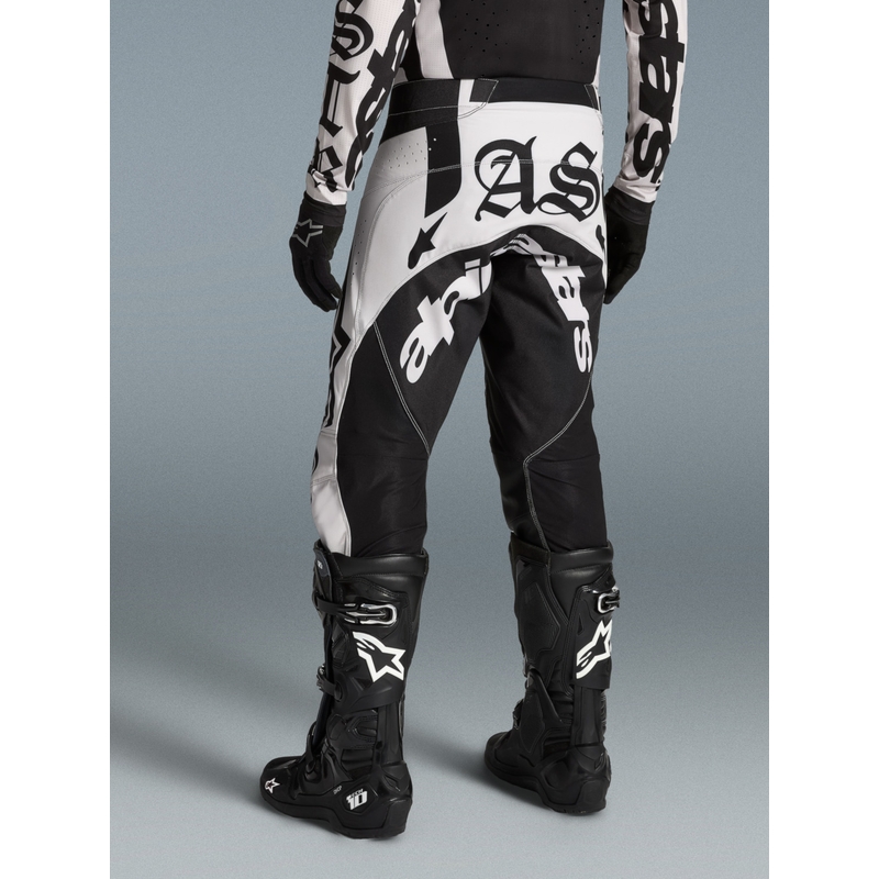 Мотокрос панталон Alpinestars Techstar limited edition Wolf Dust, пясъчно-черен