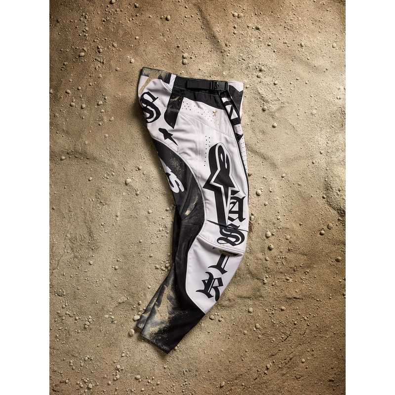 Мотокрос панталон Alpinestars Techstar limited edition Wolf Dust, пясъчно-черен